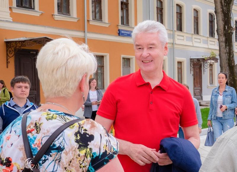 Собянин отметил масштаб работ по благоустройству Зеленограда