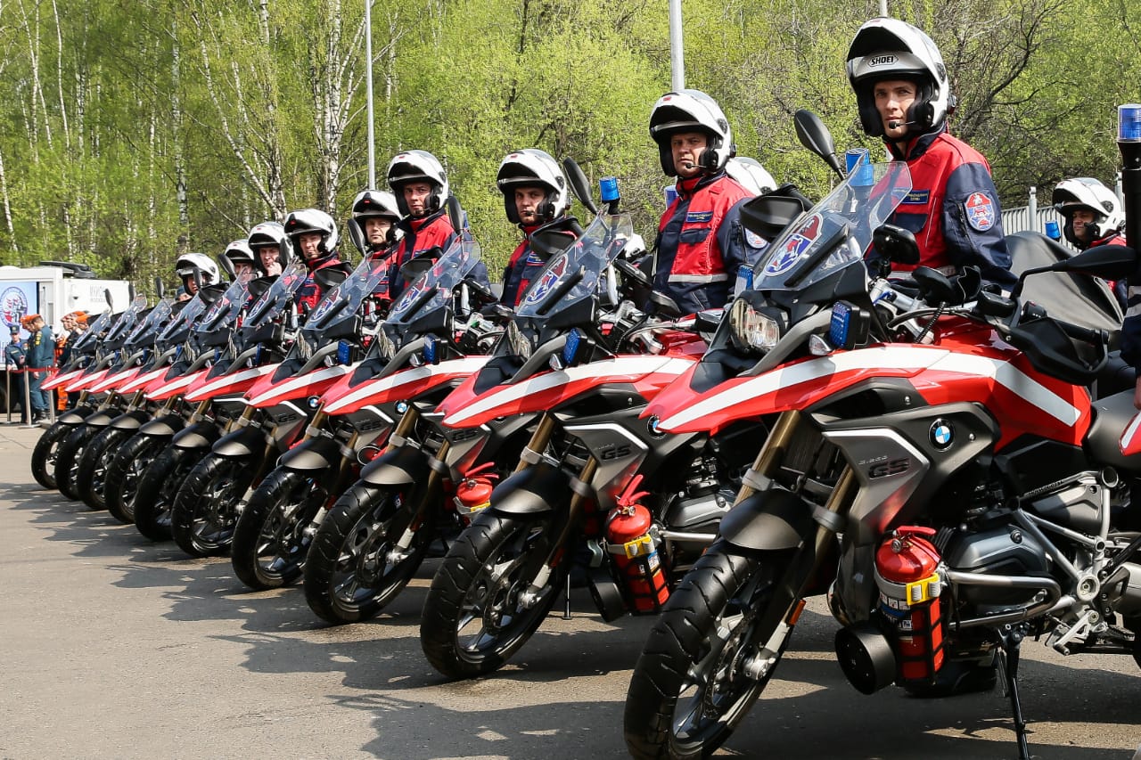 Расчеты быстрого реагирования на пожарно-спасательных мотоциклах ГКУ «Пожарно-спасательный центр» (ПСЦ) примут участие в закрытии мотосезона