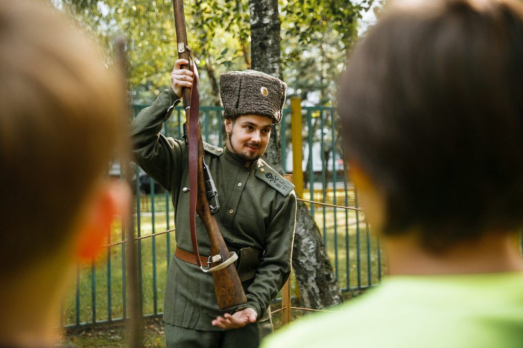 Интерактивную площадку цикла «Равнение на героев» откроют в Орехове-Борисове Южном. Фото предоставил руководитель аппарата Совета депутатов муниципального округа Орехово-Борисово Южное Денис Беляевский