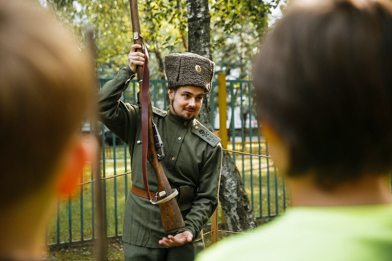 Интерактивную площадку цикла «Равнение на героев» откроют в Орехове-Борисове Южном