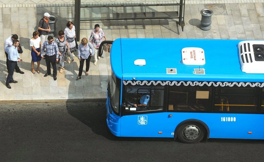 Благоустройство нового автобусного маршрута завершили в Чертанове Центральном. Фото: сайт мэра Москвы