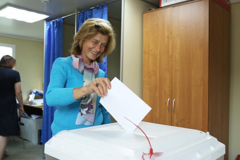 В столице началось голосование на всех избирательных участках. Фото: Алексей Орлов, «Вечерняя Москва»