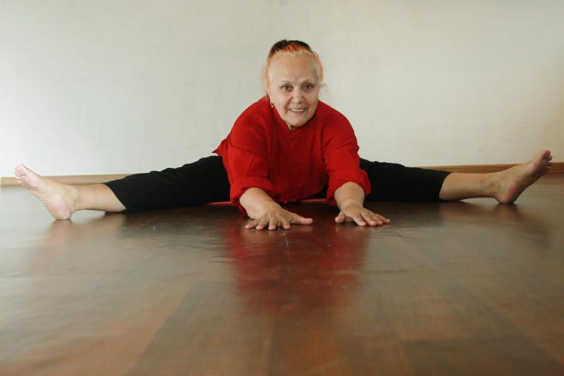 Фитнес-тренировку провели для участников «Московского долголетия»