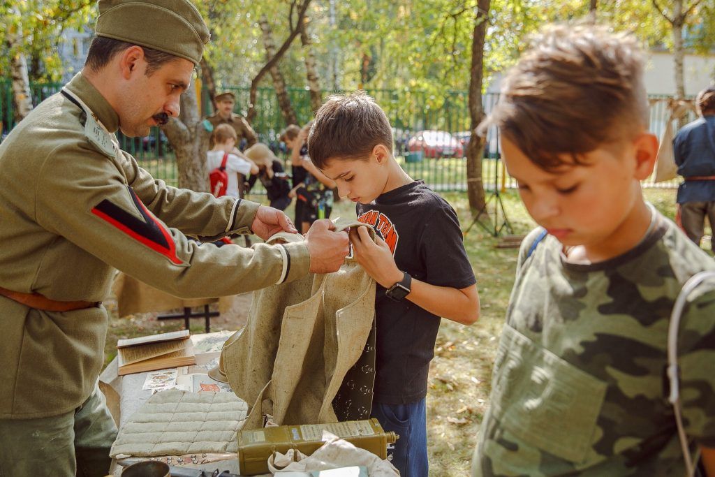 По-солдатски: жители юга посетили интерактивные военные площадки. Фото: Антон Малиновский