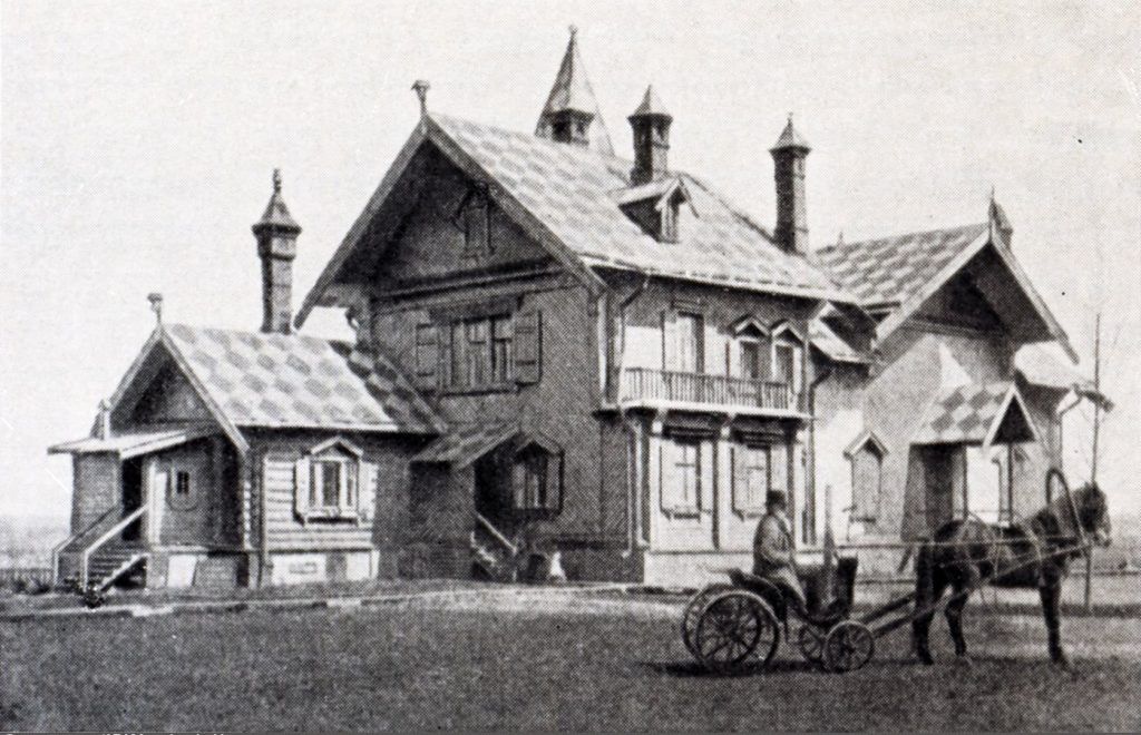 1890-е годы. Дом Верещагиных, вид снаружи