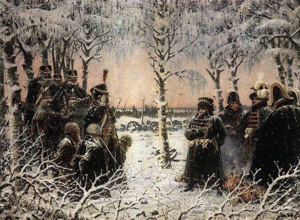 Картина Василия Верещагина «С оружием в руках — расстрелять!». Фото: Государственный Ростово-Ярославский архитектурно-художественный музей-заповедник