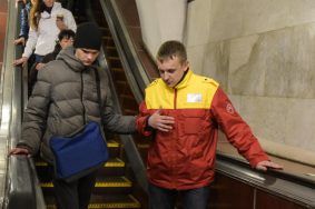 Акцию в метро проведут сотрудники ЦОМП. Фото: Пелагия Замятина, «Вечерняя Москва»