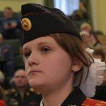 Алиса Кузнецова, ученица кадетского класса школы № 1207