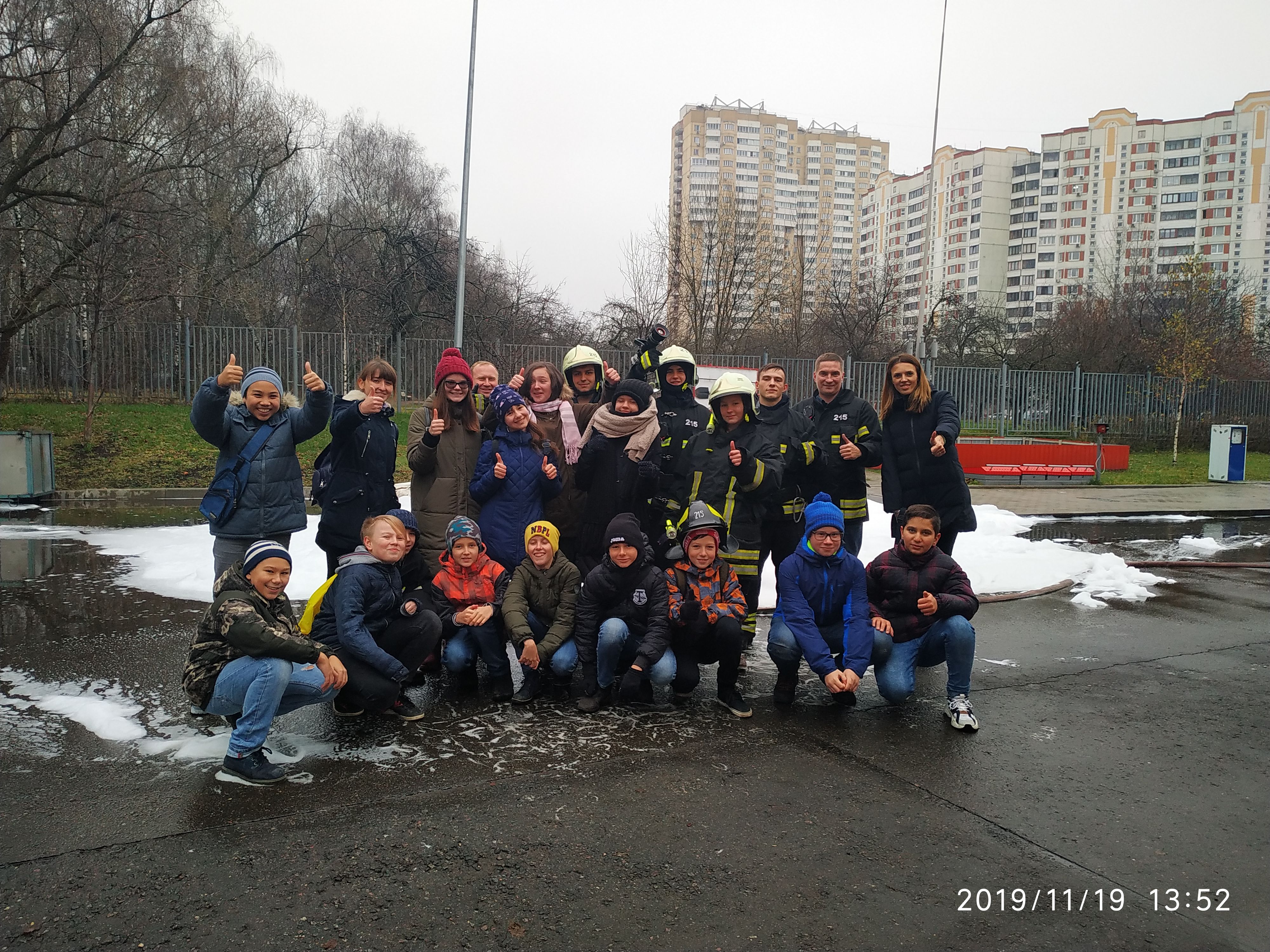 Один день в роли пожарного