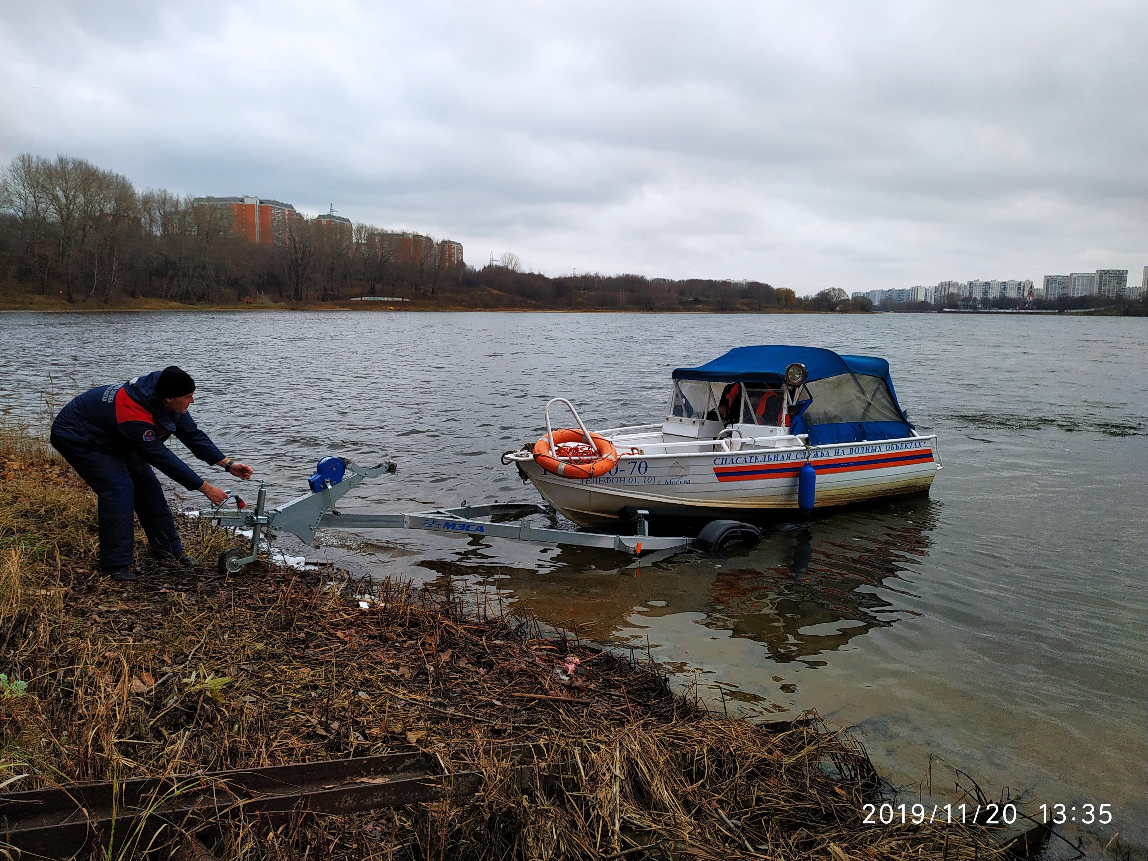 Водные спасатели к зиме готовы