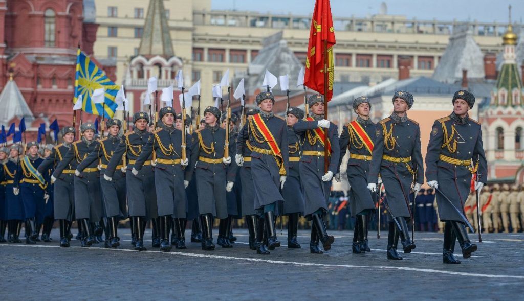 Около тысячи кадет и юнармейцев примут участие в параде 7 ноября. Фото: сайт мэра Москвы