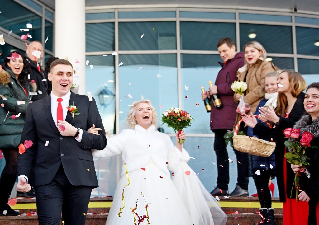 Более 470 пар заключат брак 31 декабря в московских ЗАГСах. Фото: Пелагия Замятина, «Вечерняя Москва»