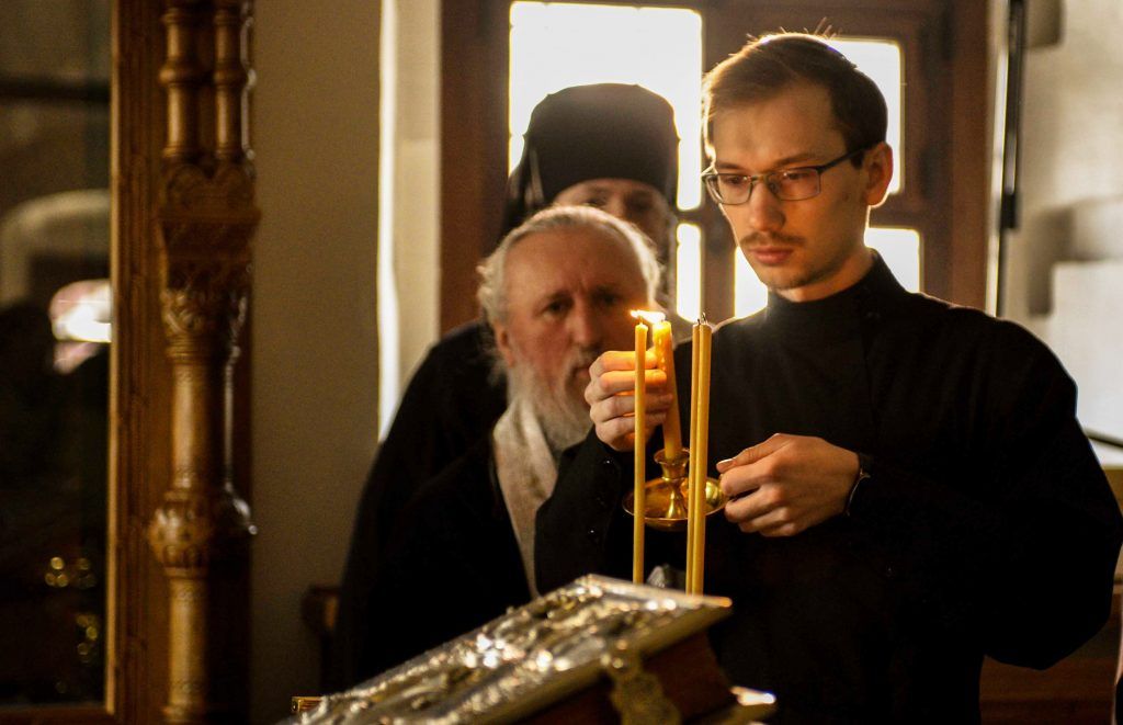 Ночную новогоднюю литургию проведут в Донском монастыре. Фото: Пелагия Замятина, «Вечерняя Москва»