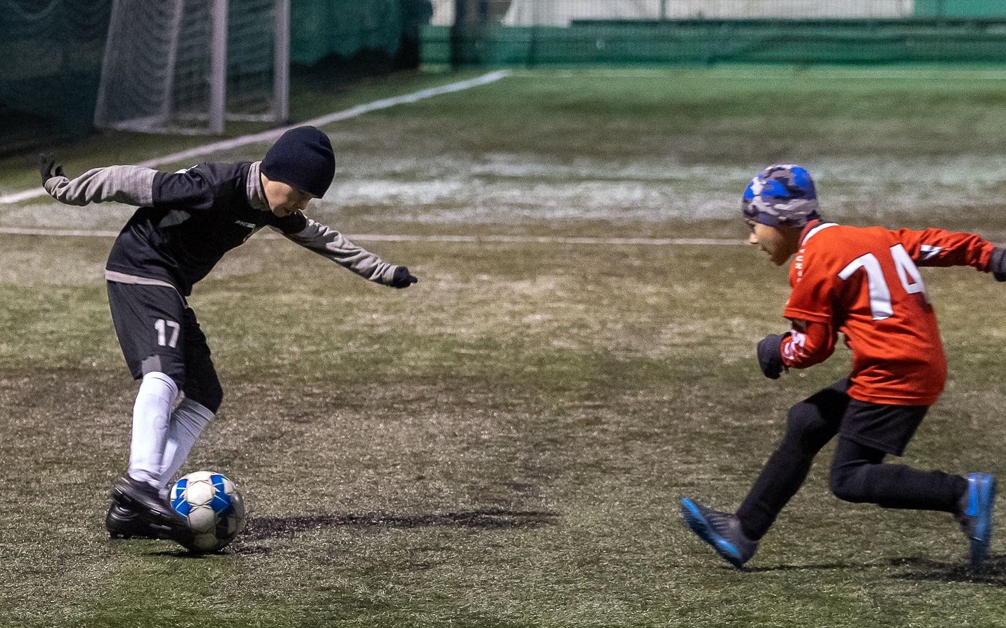 Юные торпедовцы обыграли соперника со счетом 18:1