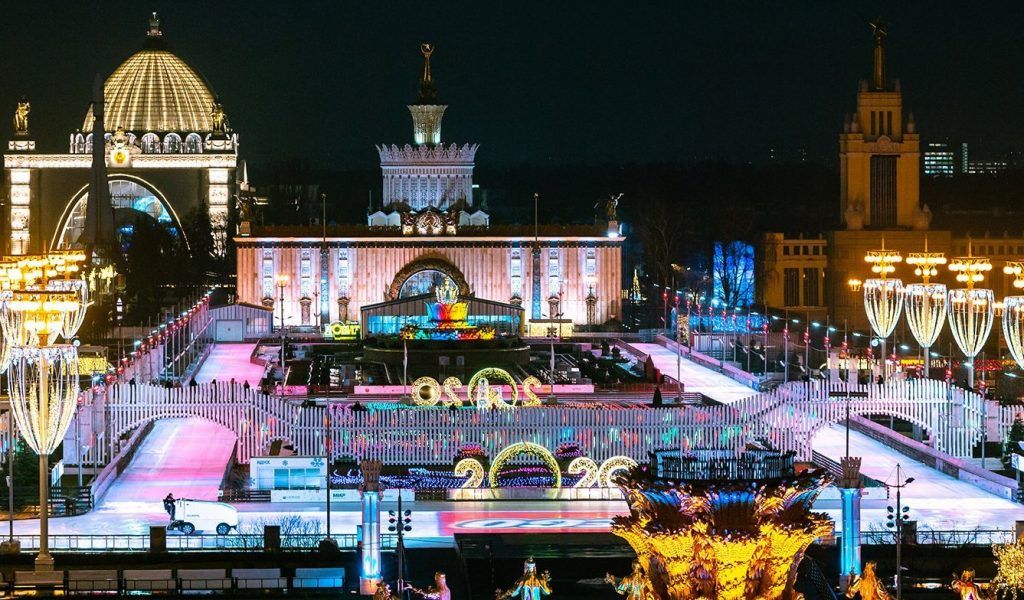 Концерт, ледовое шоу и фейерверк: программа новогодней ночи на ВДНХ. Фото: сайт мэра Москвы