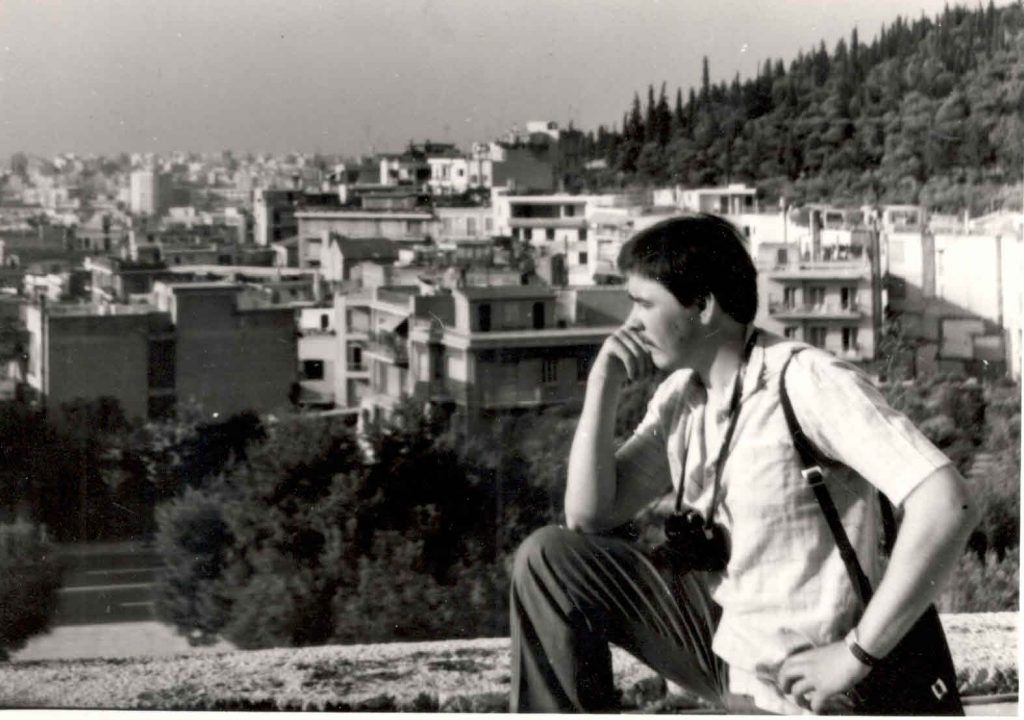 1978 год. Дмитрий Турусин во время поездки в Афины. Фото из личного архива