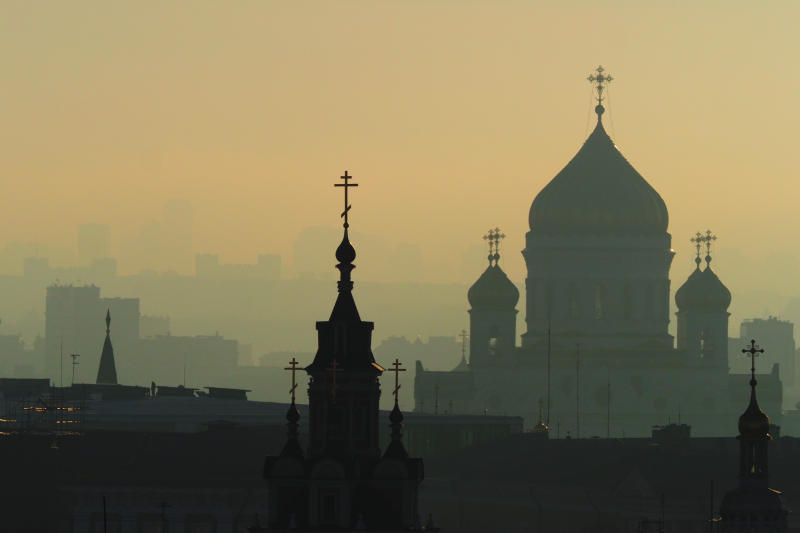 Гидрометцентр ввел «желтый» уровень опасности в Москве. Фото: Антон Гердо