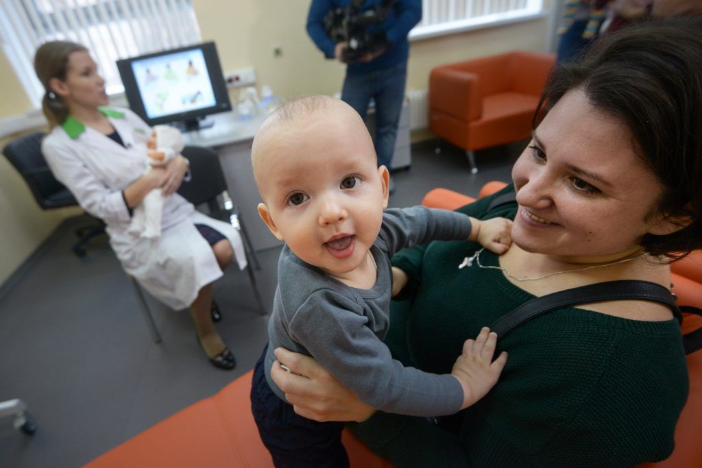 Москва получила детскую поликлинику с кабинетом механотерапии