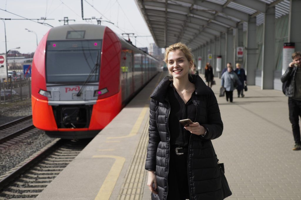 Более 1,7 миллиона пассажиров проехали по МЦК на праздниках. Фото: Антон Гердо, «Вечерняя Москва»