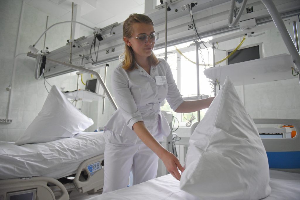 Строительство корпуса скорой помощи в Боткинской больнице начнется весной. Фото: Александр Кожохин, «Вечерняя Москва»