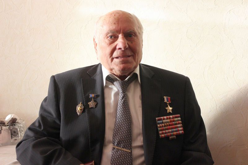 Герой России, ветеран Великой Отечественной войны Алексей Ботян