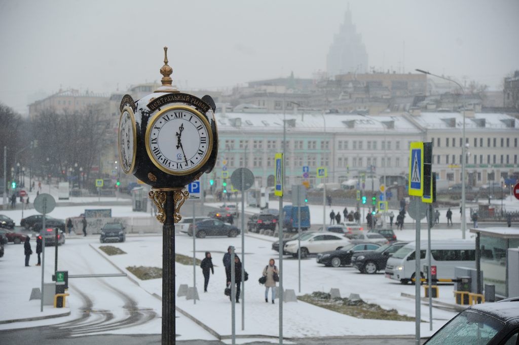 Московские сугробы растают к 1 марта. Фото: Светлана Колоскова