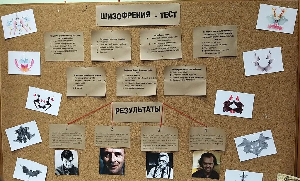 Тест на выявление шизофрении. По итогу отправляли на лоботомию или дальнейшую диагностику. Фото: Ирина Кошелева Тест на выявление шизофрении. По итогу отправляли на лоботомию или дальнейшую диагностику. Фото: Ирина Кошелева