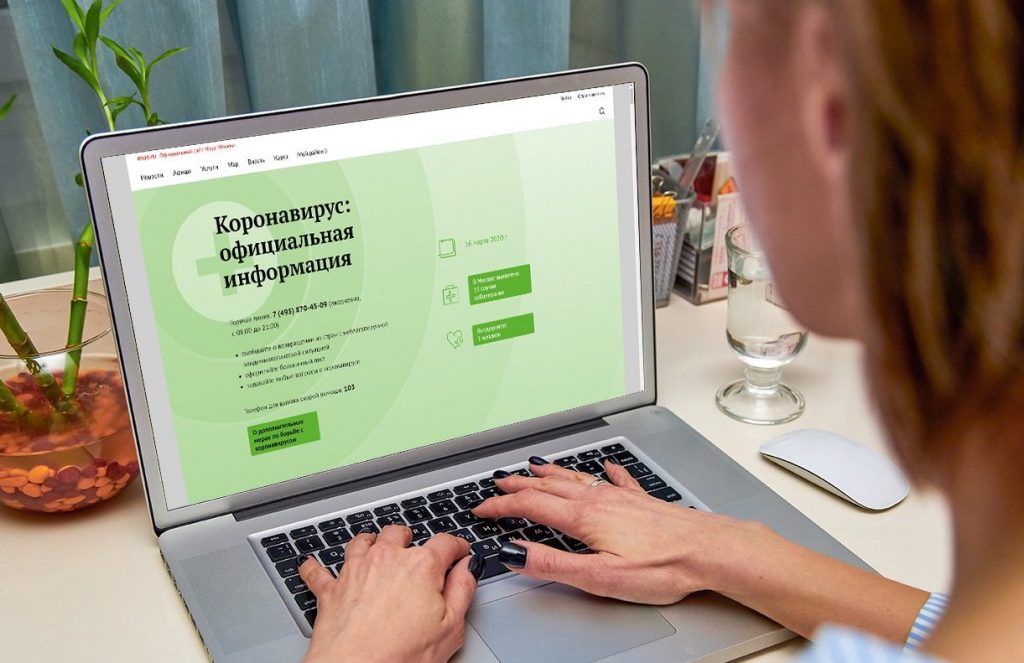 Прибывающие из зарубежных стран могут предоставить контактные данные онлайн. Фото: сайт мэра Москвы