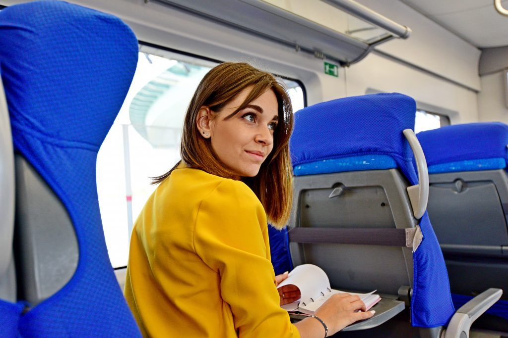 Вагоны тишины и зеленые сидения появились в поездах МЦК. Фото: Пелагия Замятина, «Вечерняя Москва»