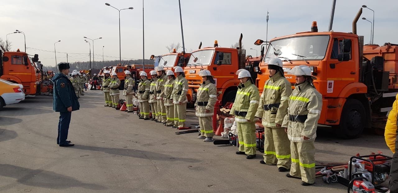 В Южном административном округе на прошлой неделе состоялся смотр техники добровольных пожарных дружин!