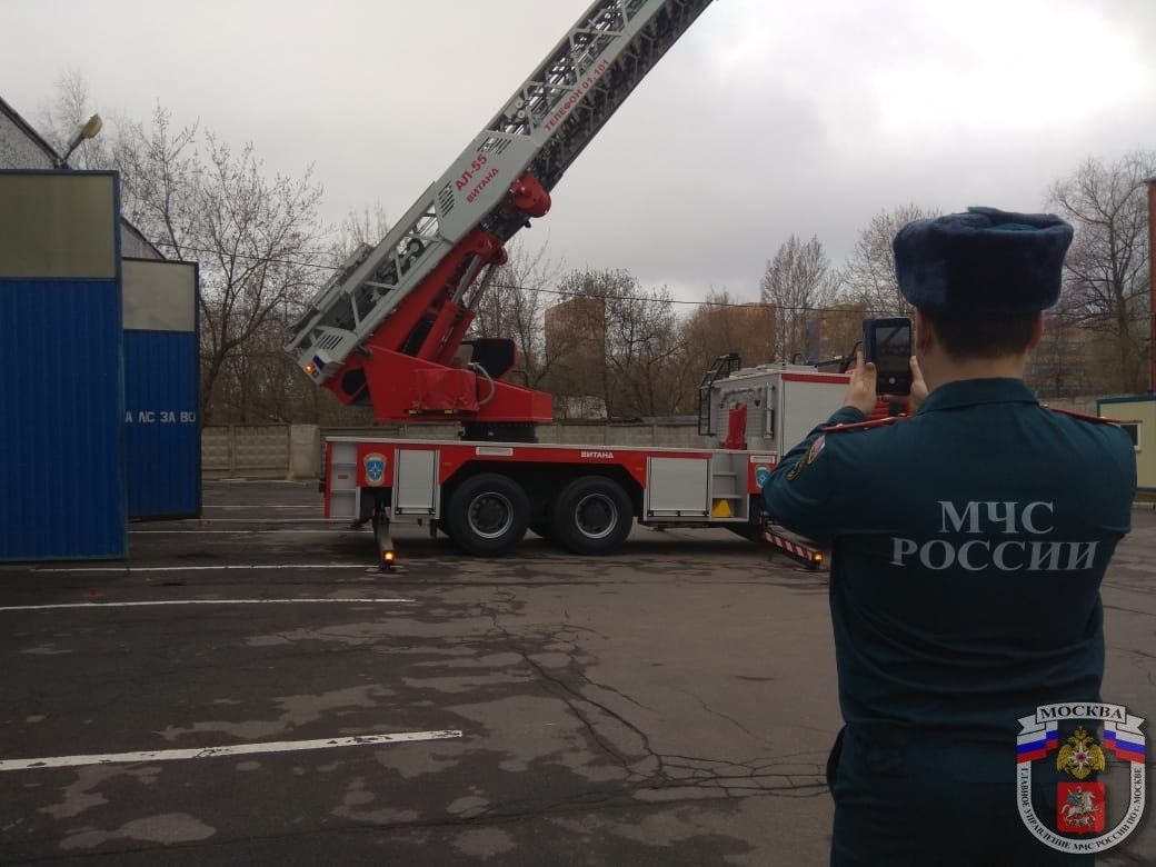 Московские огнеборцы проводят online-экскурсии