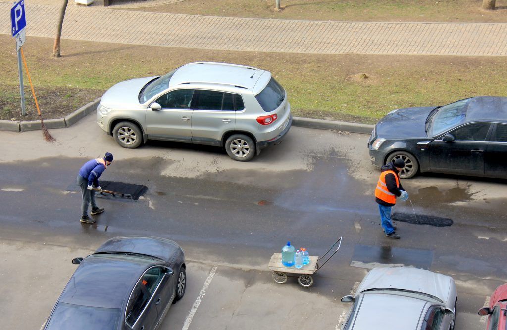 Тротуары в Нагатинском Затоне привели в порядок по пяти адресам. Фото: Мария Канина