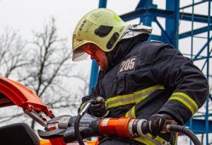 Пожарно-спасательному отряду № 205 исполнилось 11 лет. Фото: пресс-служба ГОЧСиПБ