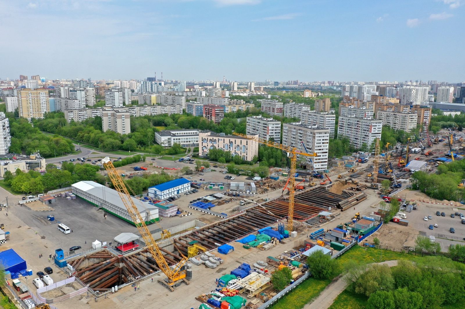 Строительство тоннеля между станциями БКЛ «Кленовый бульвар» и «Каширская» завершат осенью