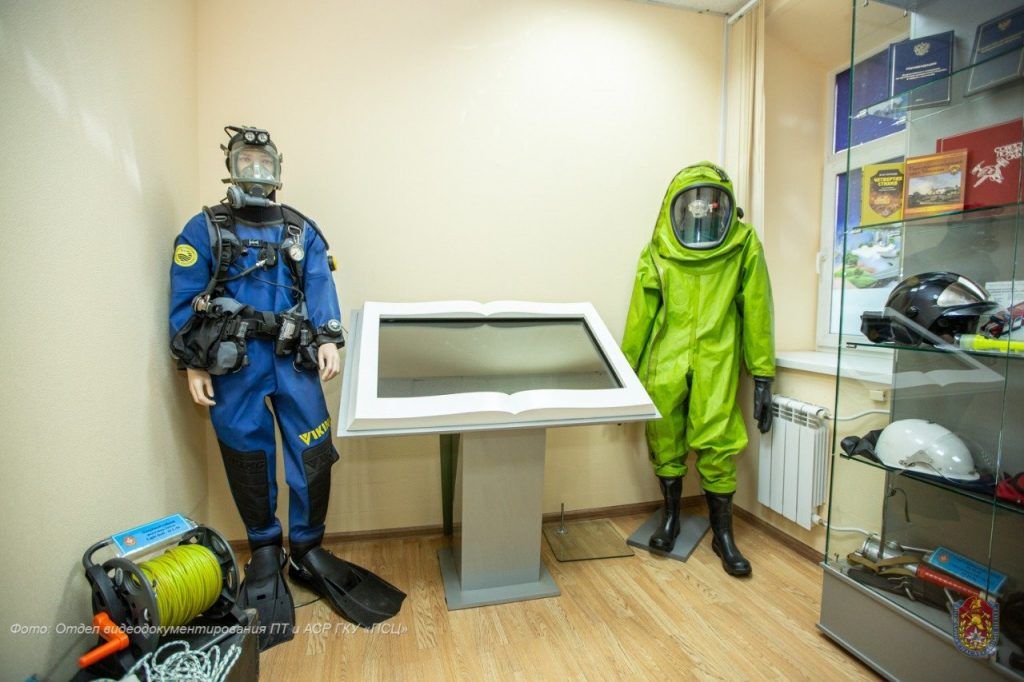 Музейная экспозиция Пожарно-спасательного центра Москвы ждёт окончания карантина и новых гостей. Фото: пресс-служба ГОЧСиПБ