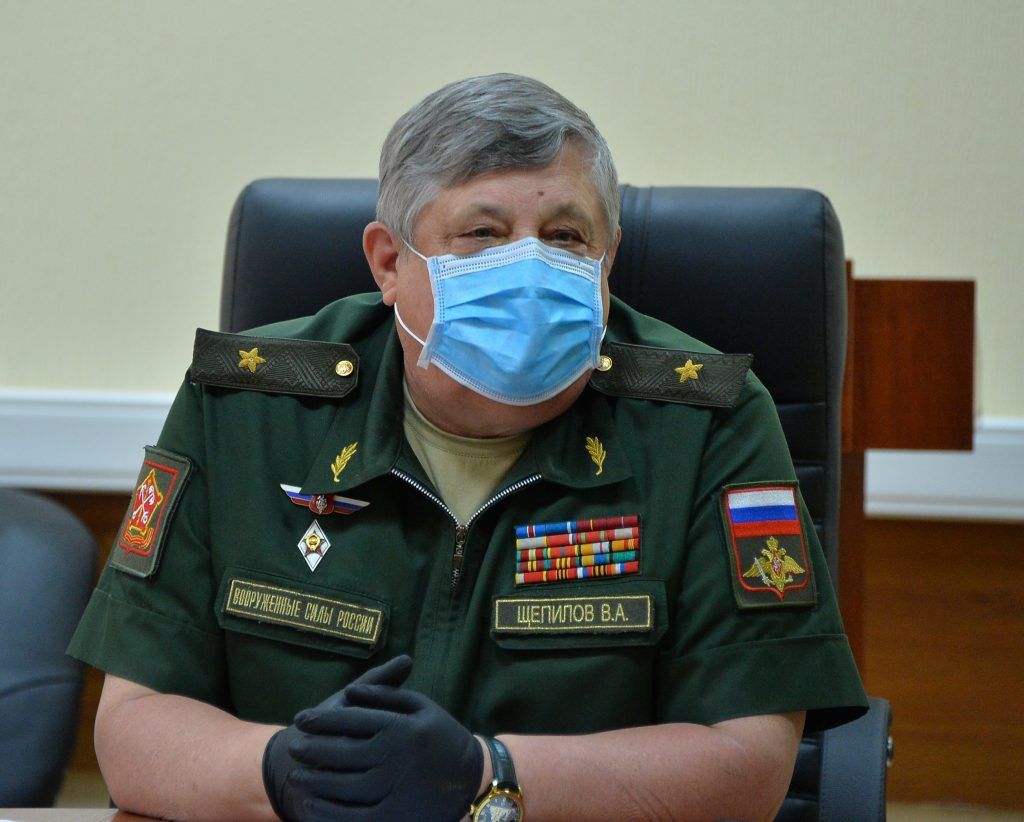 Военный комиссар Москвы Виктор Щепилов