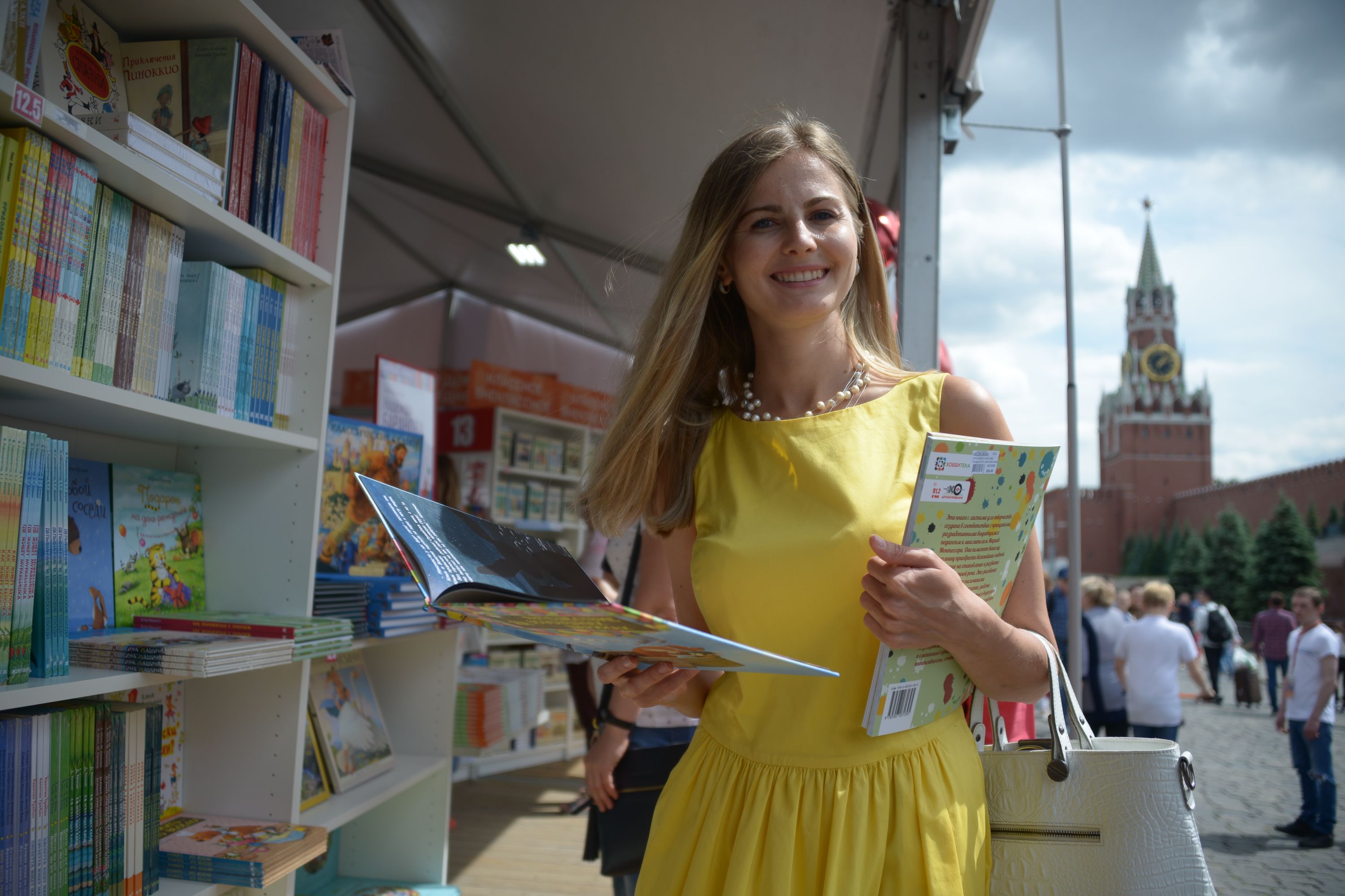 Участниками книжного фестиваля в Москве смогут стать не более 18 тысяч человек