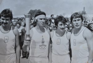 18 июля 1980 года. Первый слева — Александр Кочубеев, рядом — Юрий Миронов. Фото из личного архива