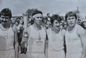 18 июля 1980 года. Первый слева — Александр Кочубеев, рядом — Юрий Миронов. Фото из личного архива