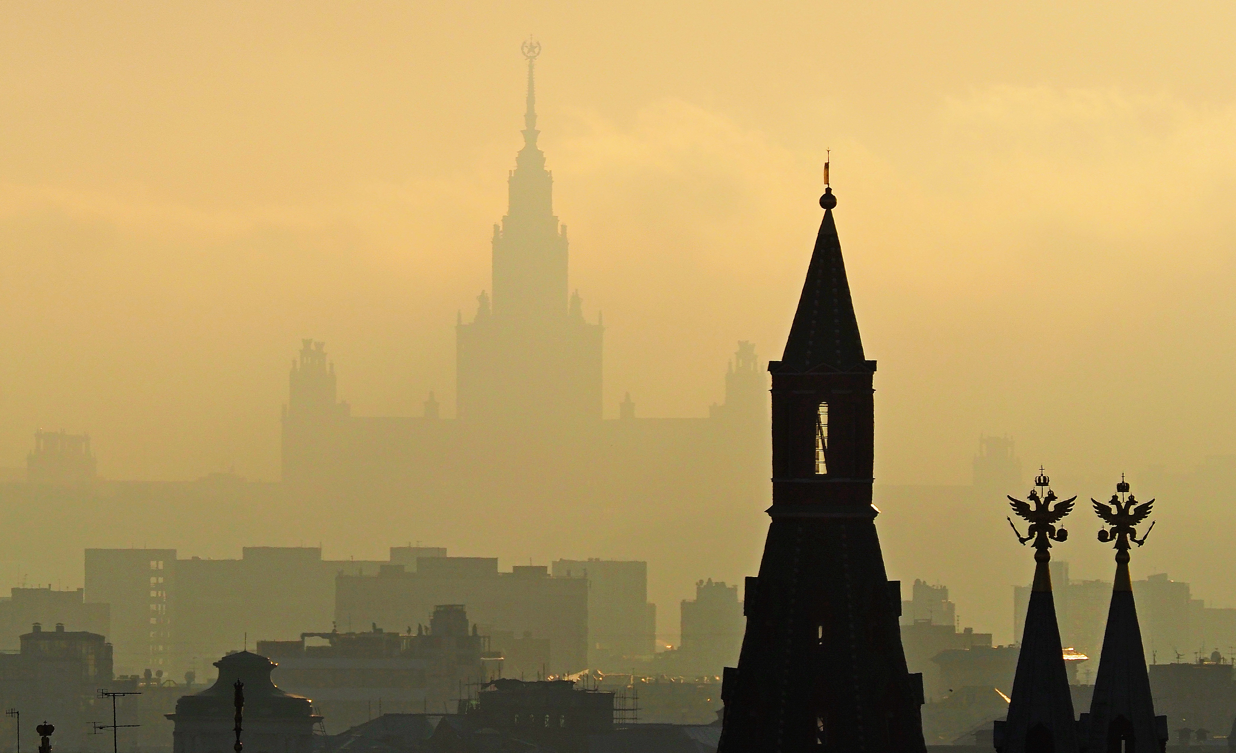 Туман стал причиной объявления «желтого» уровня опасности в Москве