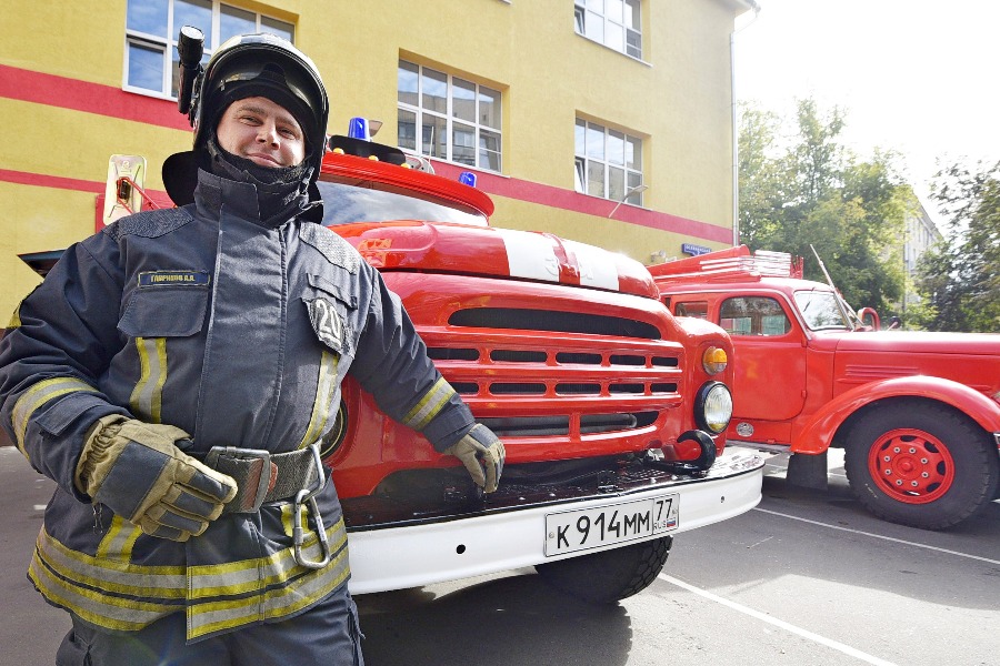 Пожарно-спасательному центру Москвы исполнилось 12 лет. Фото: Пелагия Замятина, «Вечерняя Москва»