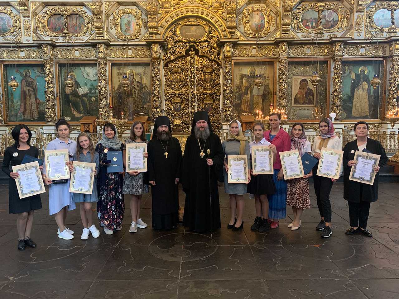 Победителей конкурса «Ученик и учитель» наградили в Донском монастыре