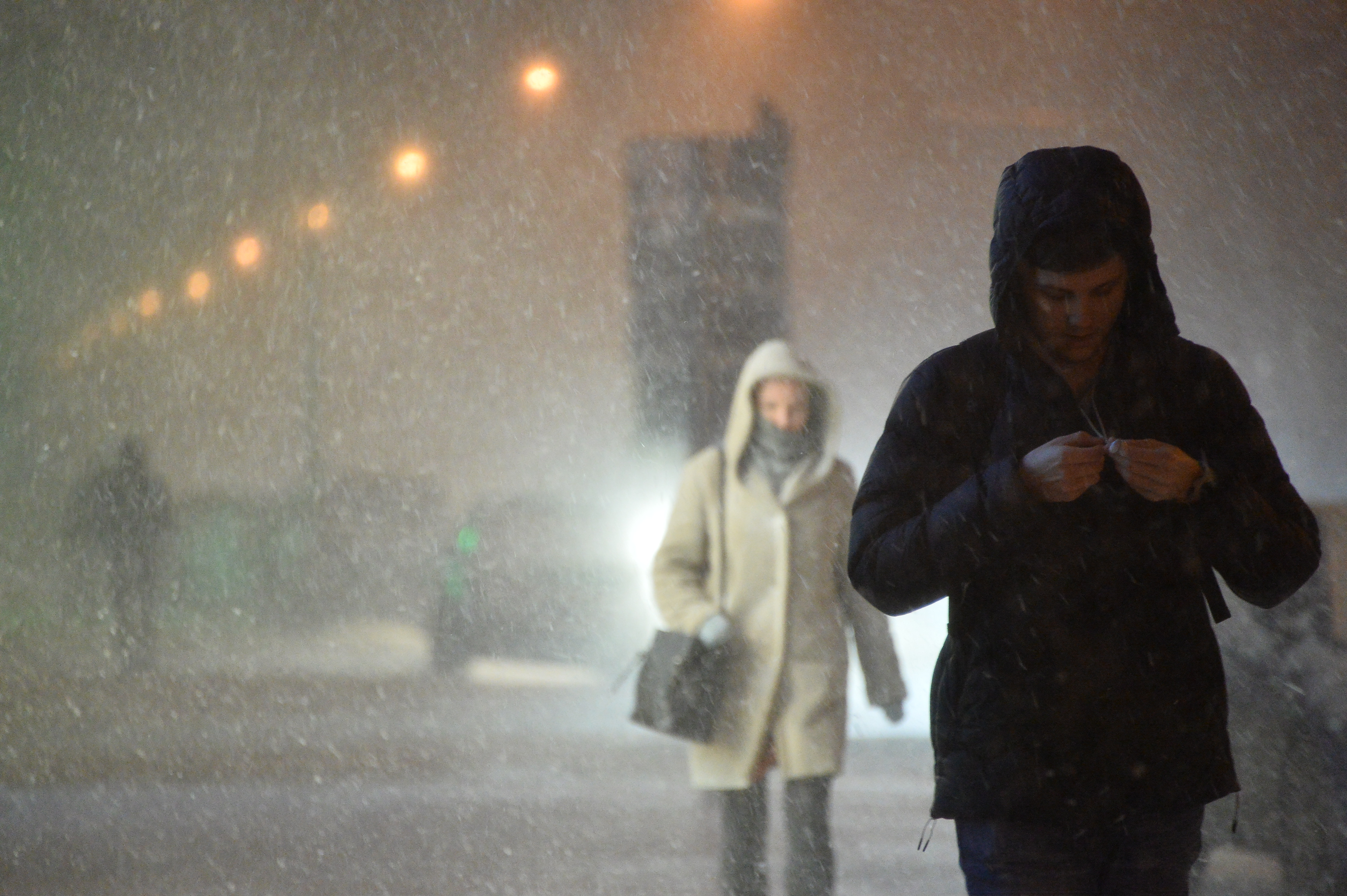 Жителей Москвы предупредили о снеге в ночь на вторник