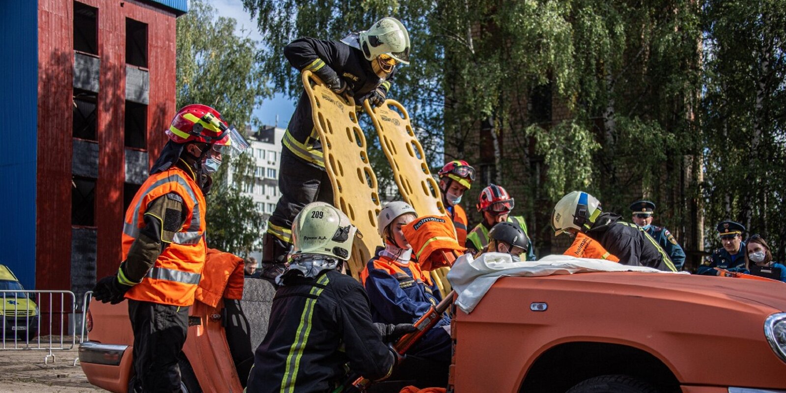 Определен лучший пожарно-спасательный отряд столицы. Фото: пресс-служба ГОЧСиПБ