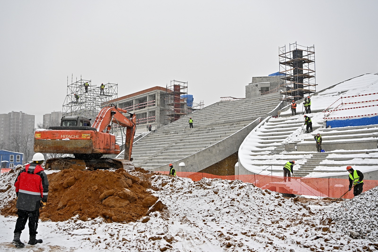 Стадион «Москвич» реконструируют через два года