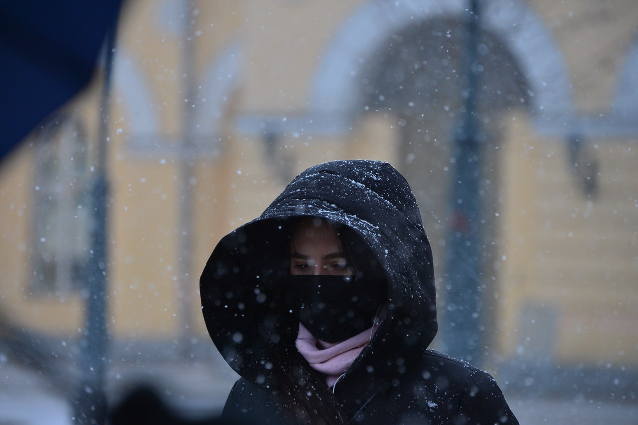 Морозная погода установится в Москве