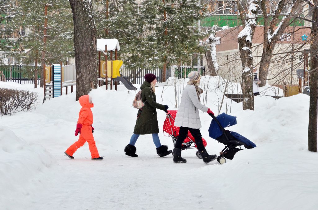 Более 120 дворов в Царицыне привели в порядок после снегопада. Фото: Анна Быкова