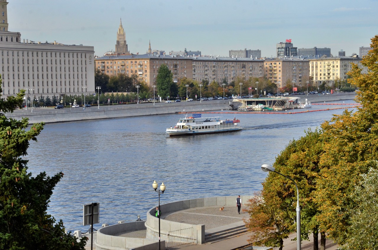 Ремонт пяти набережных проведут в Москве в этом году