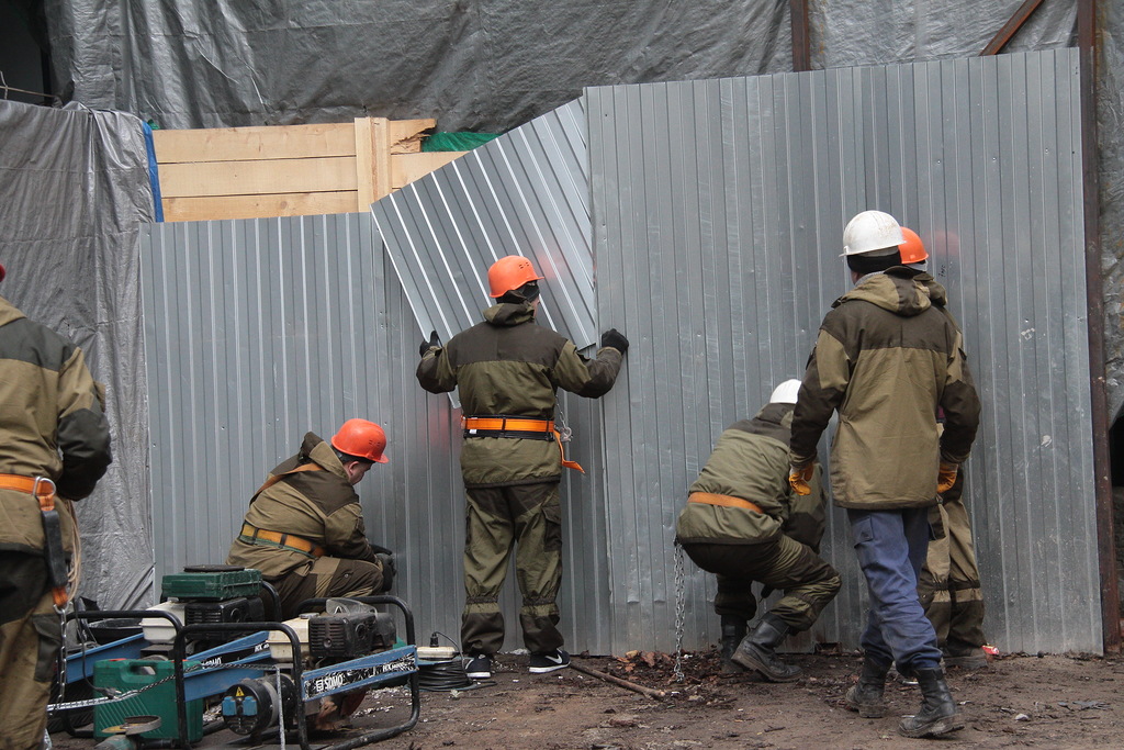 Незаконный пункт приема металлолома в Бирюлеве Восточном ликвидировали