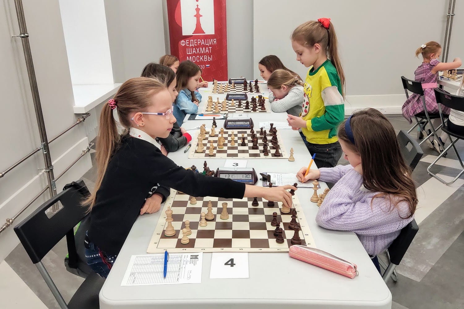 Воспитанники Спортивной школы «Битца» выступили в финале Первенства Москвы по классическим шахматам